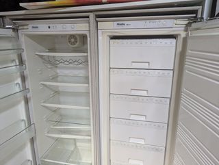 Congelador Miele y frigorífico