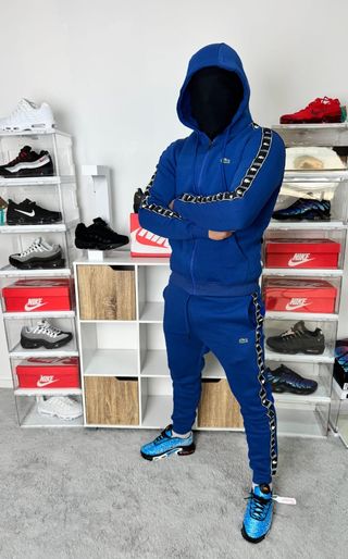 Conjunto Deportivo Lacoste Rojo