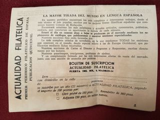 Periódico Filatélico Filafer's - Catálogo 1971
