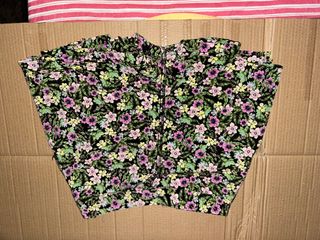 De Bershka, Zara y otras. Camisetas falda pantalón