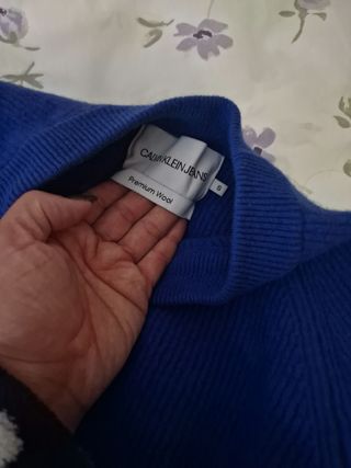 Jersey Calvin Klein Azul Niño