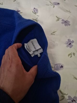 Jersey Calvin Klein Azul Niño