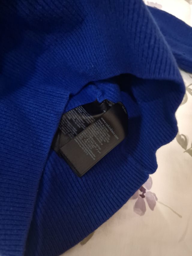 Jersey Calvin Klein Azul Niño