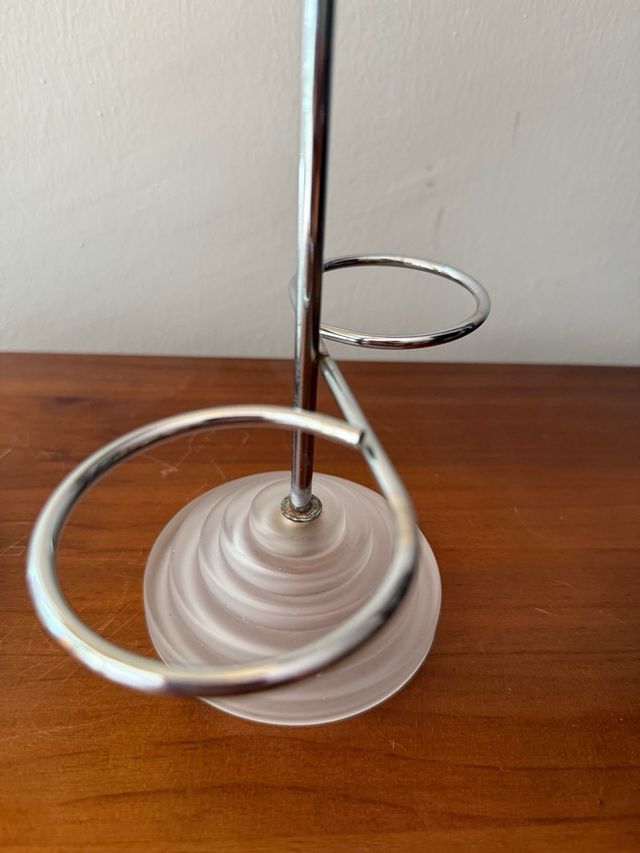 Vinagreras modernas cristal con soporte