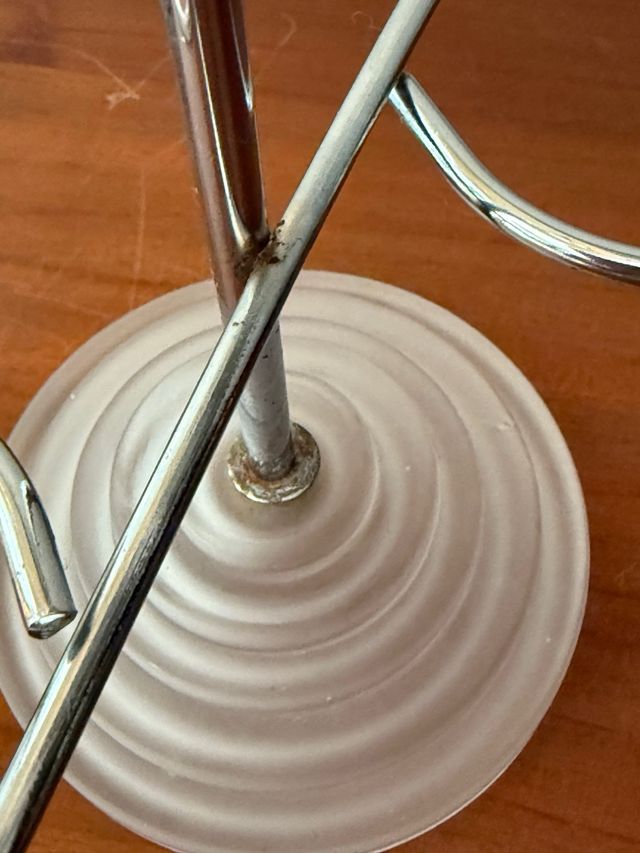 Vinagreras modernas cristal con soporte