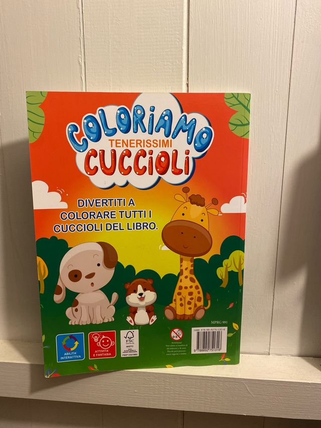 coloriamo tenerissimi cuccioli