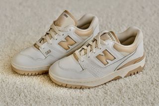 New Balance 550 Zapatillas Beige/Blanco
