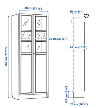 Librerie bianche IKEA