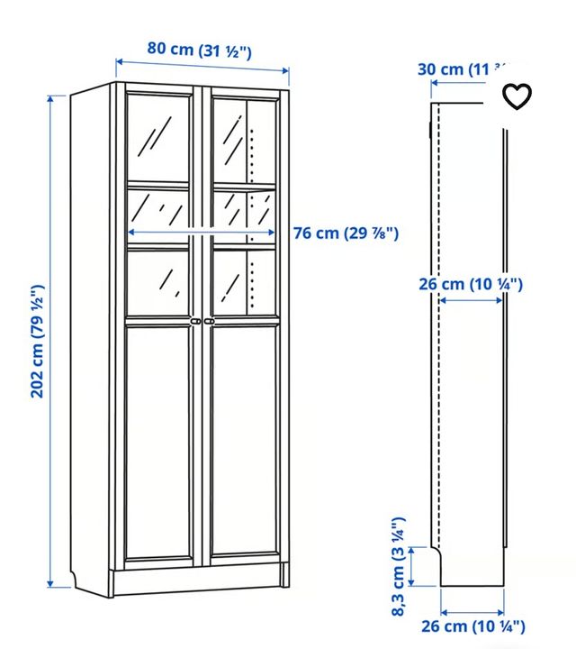 Librerie bianche IKEA