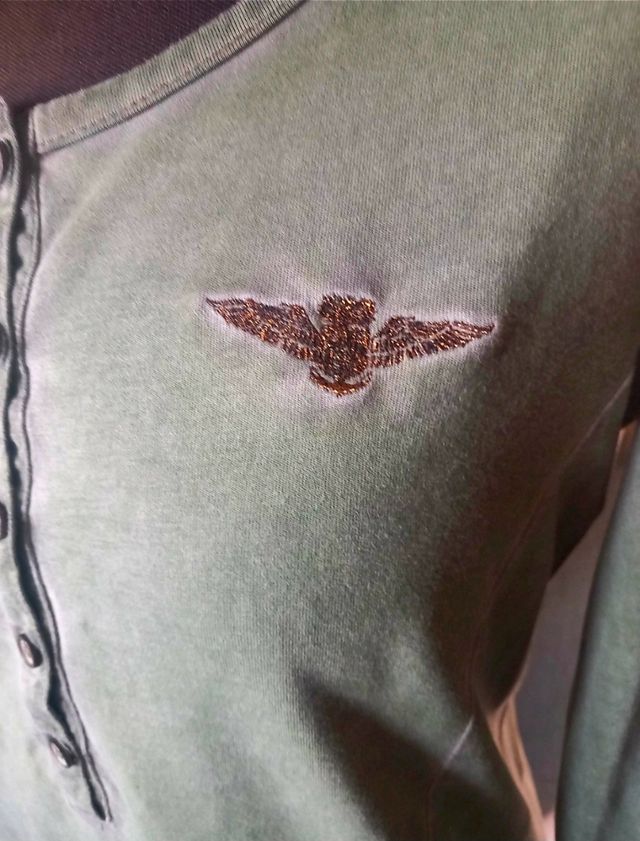 T-shirt aviazione navale verde