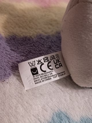 Peluche Squishmallow Mcdonalds Gato