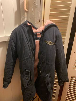 Giubbotto invernale con fodera rosa