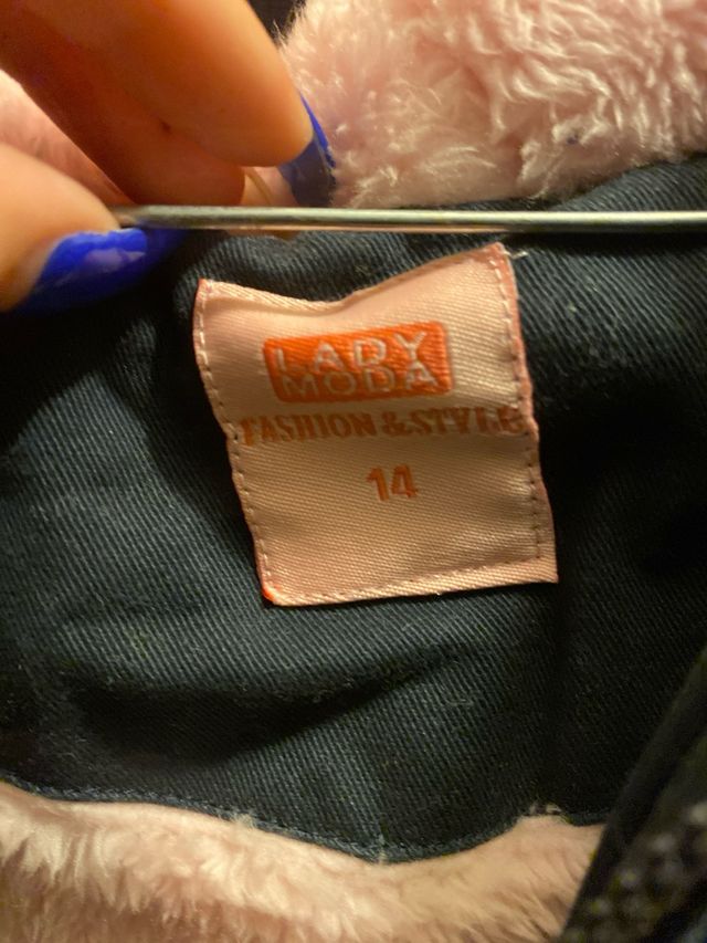 Giubbotto invernale con fodera rosa