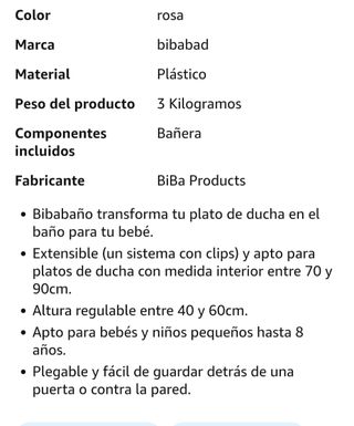 Bañera Plegable para plato ducha