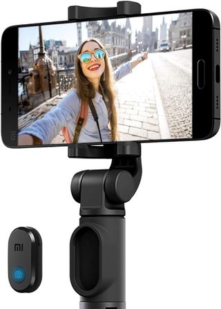 ✨ - Xiaomi selfie stick trípode aluminio bluetooth
