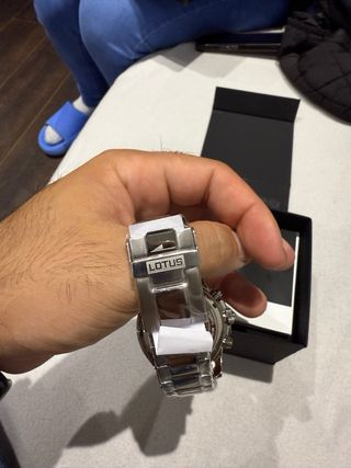 Reloj LOTUS Hombre 18756/1 Azul y Plateado