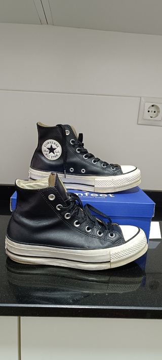Converse Mujer Talla 38 Negras