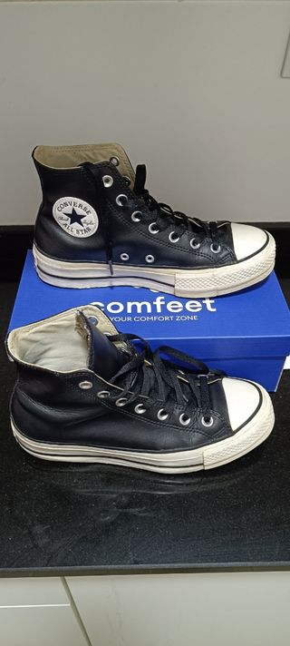 Converse Mujer Talla 38 Negras
