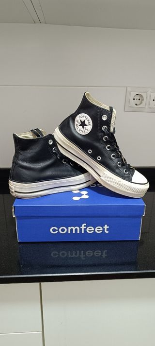 Converse Mujer Talla 38 Negras