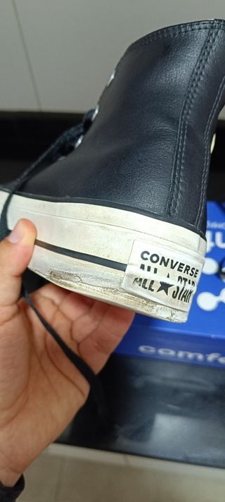 Converse Mujer Talla 38 Negras