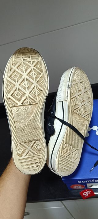 Converse Mujer Talla 38 Negras