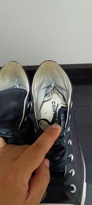 Converse Mujer Talla 38 Negras
