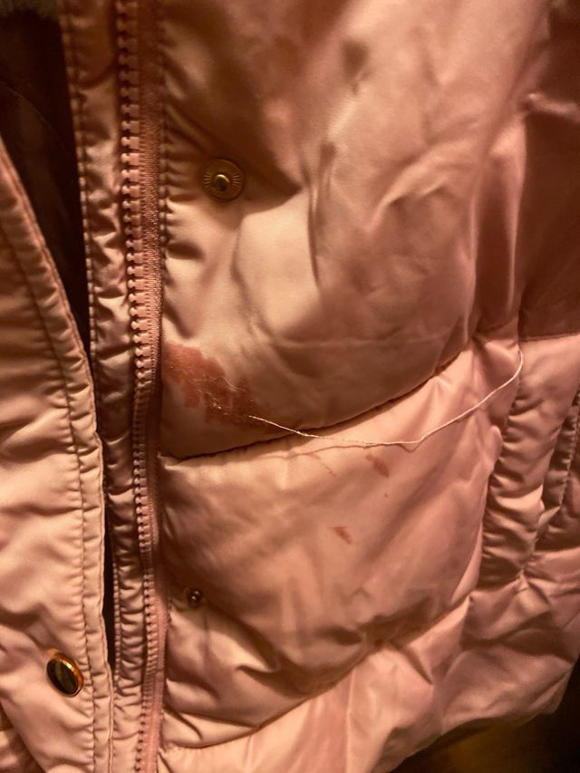 Giubbotto bambina rosa imbottito