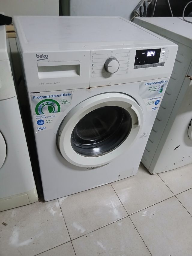 Lavadora Beko 8kg