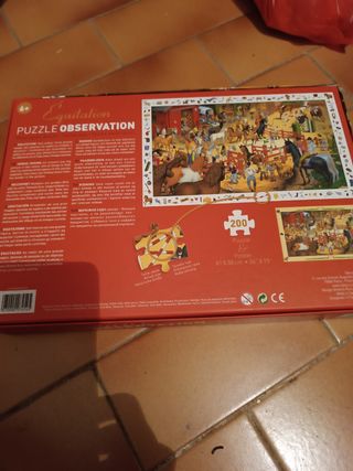 Puzzle juego observación 200 piezas 