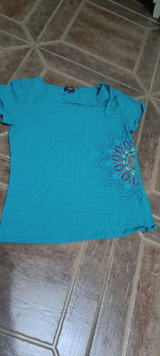 Camiseta Coline Mujer Azul