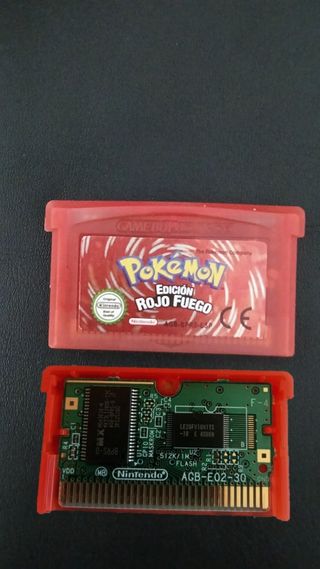 Pokemon Rojo Fuego Game Boy Advance
