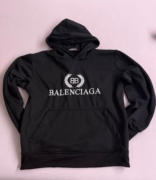 Felpa Balenciaga uomo nera