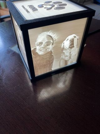 Caja de Luz Litofania Personalizada