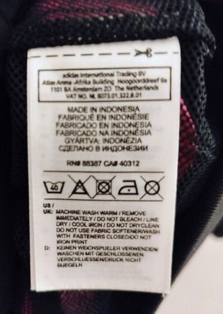 Chaqueta Adidas "Impossible is Nothing"