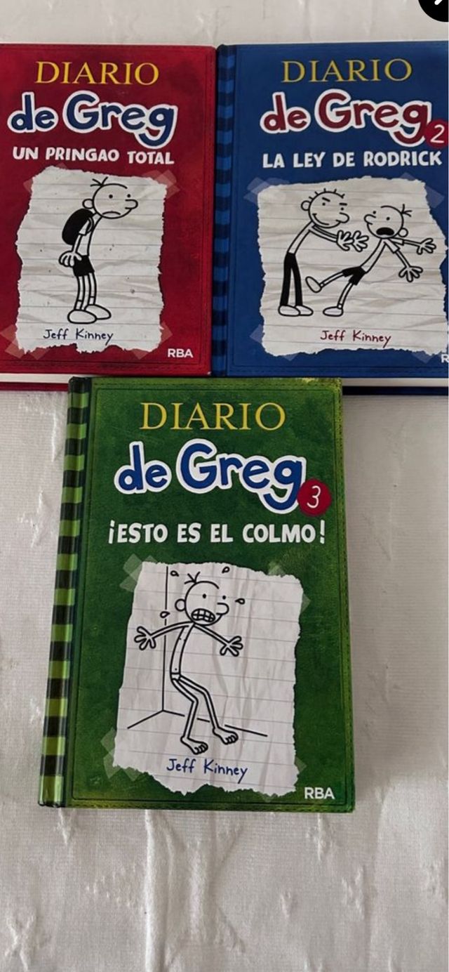 Lote libros Diario de Greg
