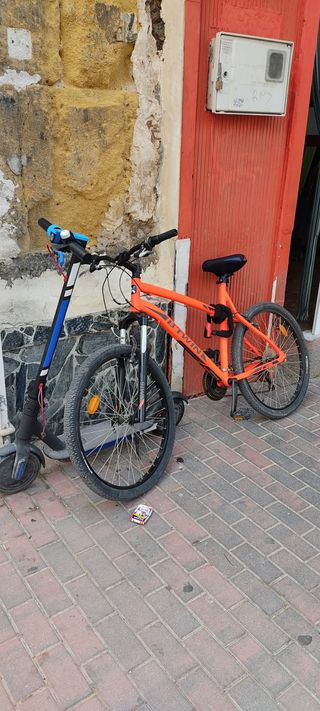 Bicicleta de Montaña Naranja