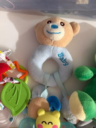 Lote Juguetes Bebé: Peluches y Mordedores