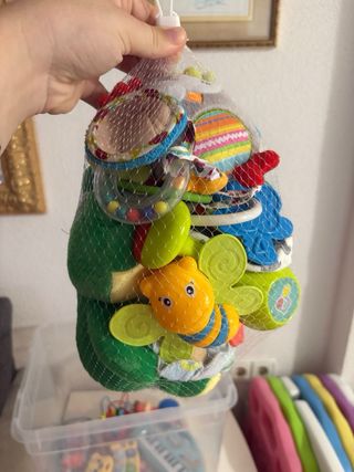 Lote Juguetes Bebé: Peluches y Mordedores