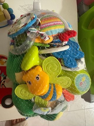 Lote Juguetes Bebé: Peluches y Mordedores