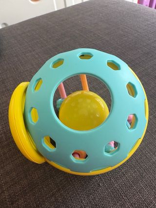 Sonajero para bebé con forma de abeja