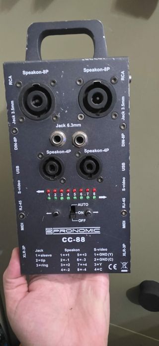 Probador de Cables Pronomic CC-88