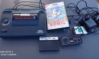 SEGA Master System II Consola Negra