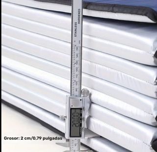 Colchoneta individual portátil + almohada inflable