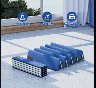 Colchoneta individual portátil + almohada inflable