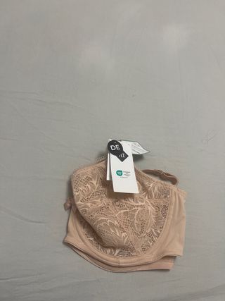 Sujetador encaje beige Talla 100D marca Tex