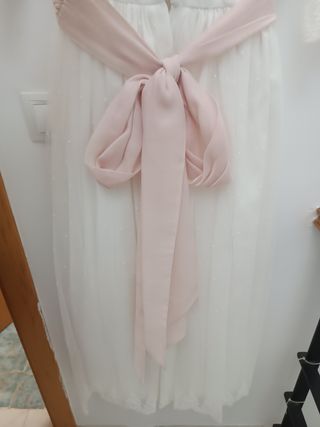 Vestido comunión niña talla 8