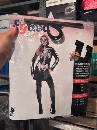 Disfraz Esqueleto Chica Fyasa Talla XL