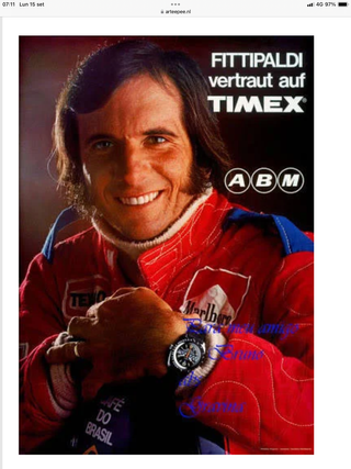 Orologio Timex Rally Fondo di Magazzino 1975