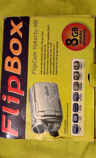 Videocámara Digital FlipBox HD Plata