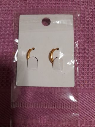 Pendientes Aro Dorados ASON